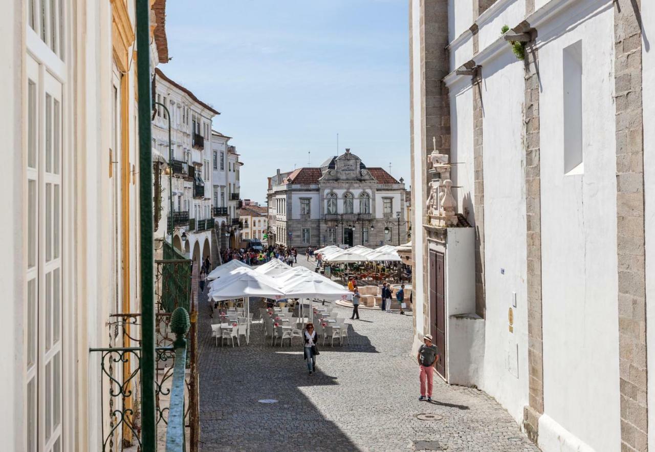 Casa das Arcadas, com free garagem - Praça de Giraldo Évora Extérieur photo